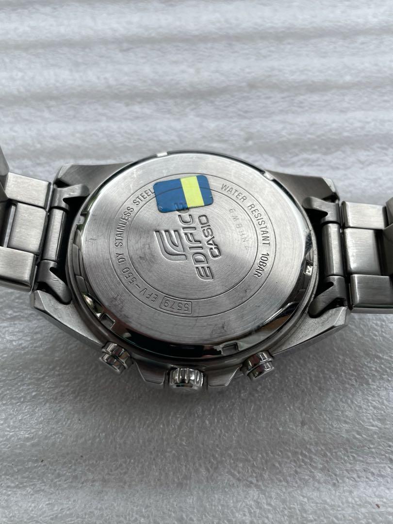 EDIFICE エディフィス　カシオ　腕時計　まメンズ　クロノグラフ