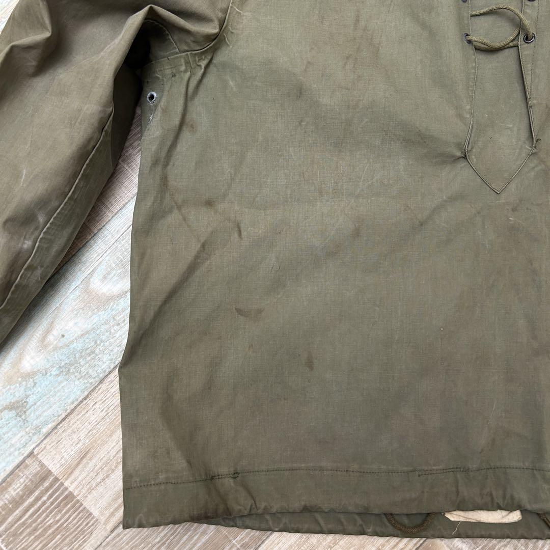希少 40s US NAVY USN 海軍 デッキパーカー レインパーカー M