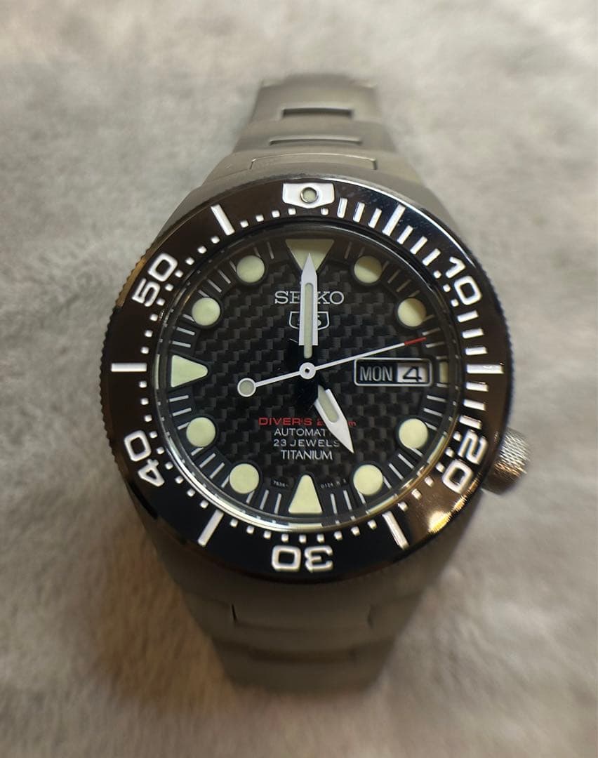 セイコー ダイバー 7S36モデル 40周年記念モデルSEIKO