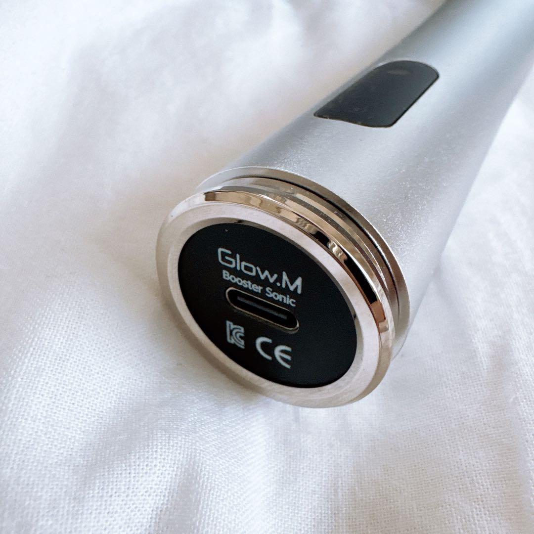 glow.m グローエム ブースターソニック 美顔器 - メルカリ