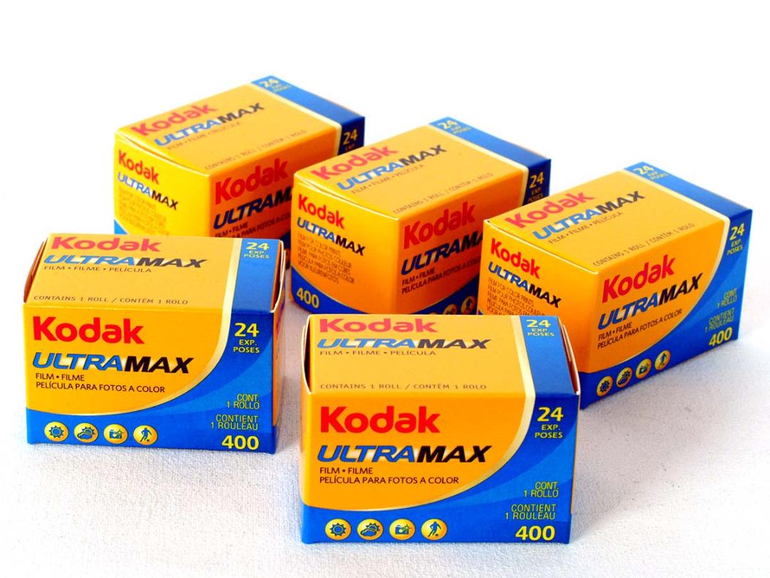 2025-7 ULTRA MAX 400-24枚【5本】Kodak ネガフィルム