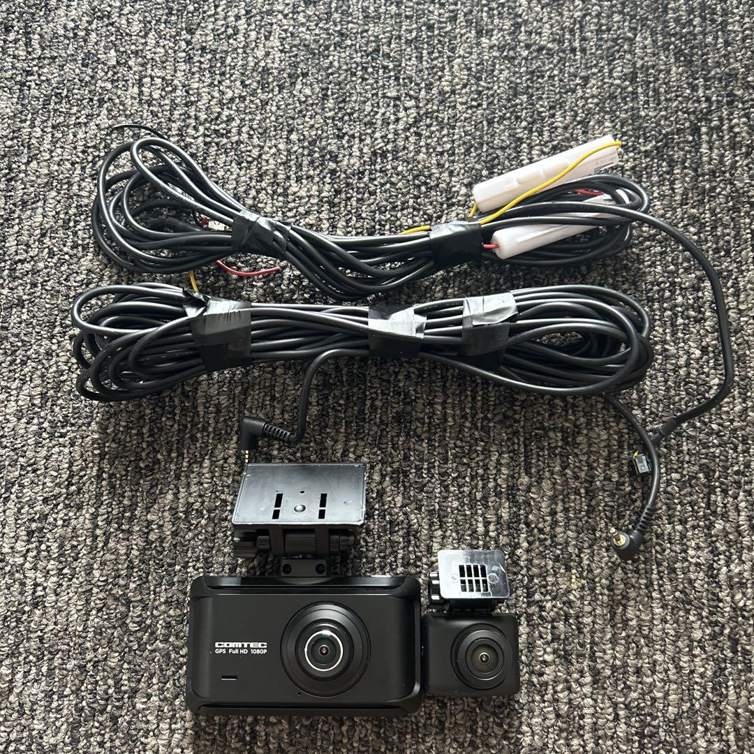 【即取り付け可能】COMTEC ZDR035ドライブレコーダー 動作確認済み