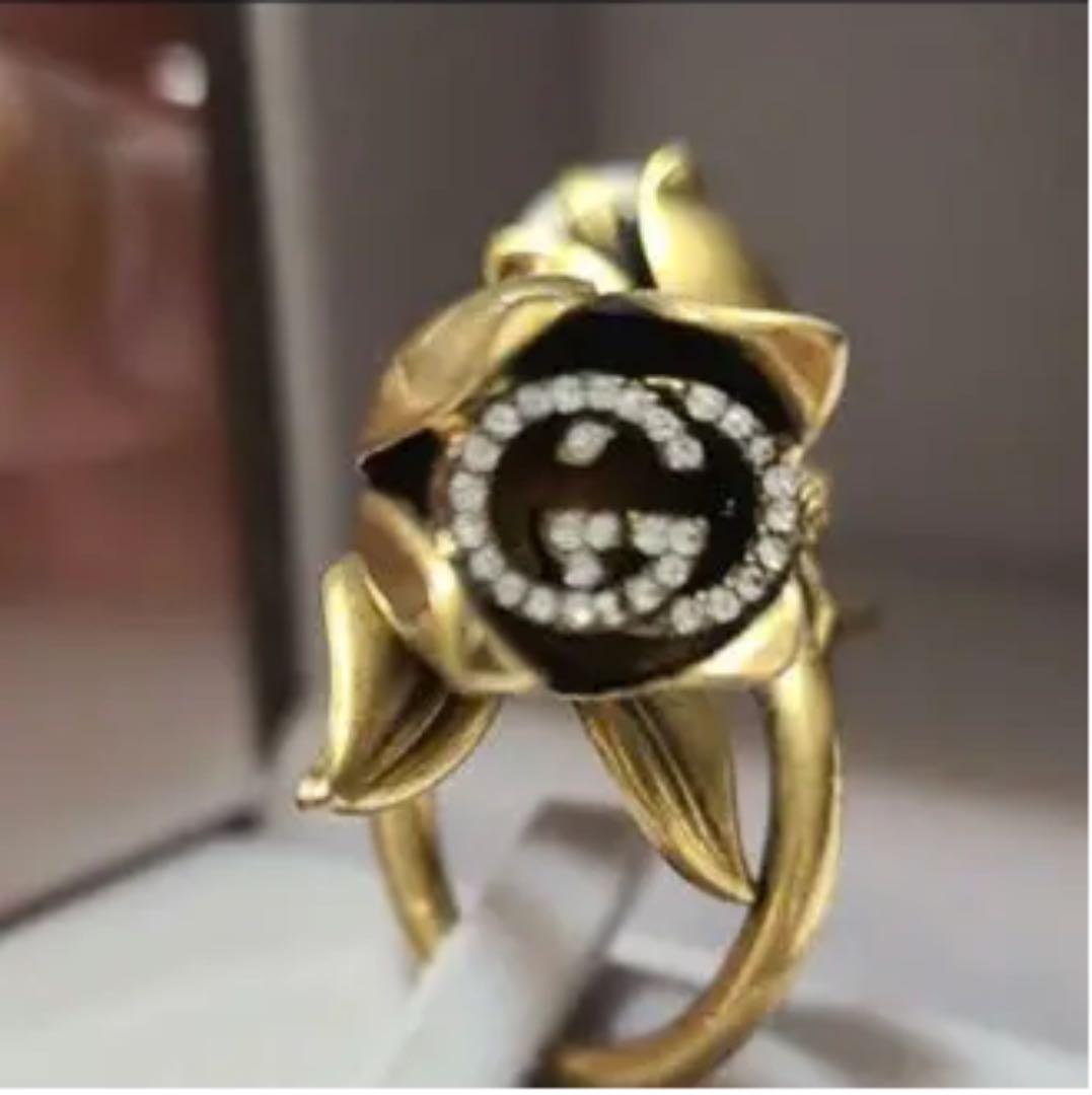 【ラッピング無料】 グッチ 真珠 指輪 アンティーク ショーモデル GUCCI アクセサリー