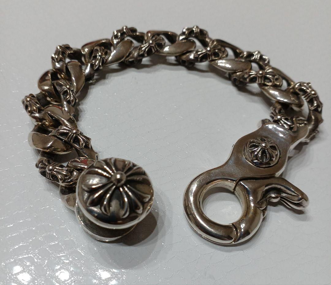 CHROME HEARTS ファンシーリンク クリップ ブレスレット