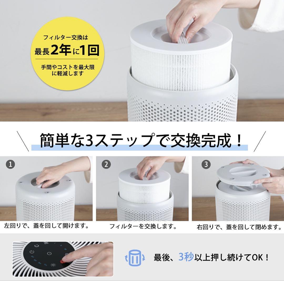 Levoit Core P350 空気清浄機 ホワイト 20畳まで対応