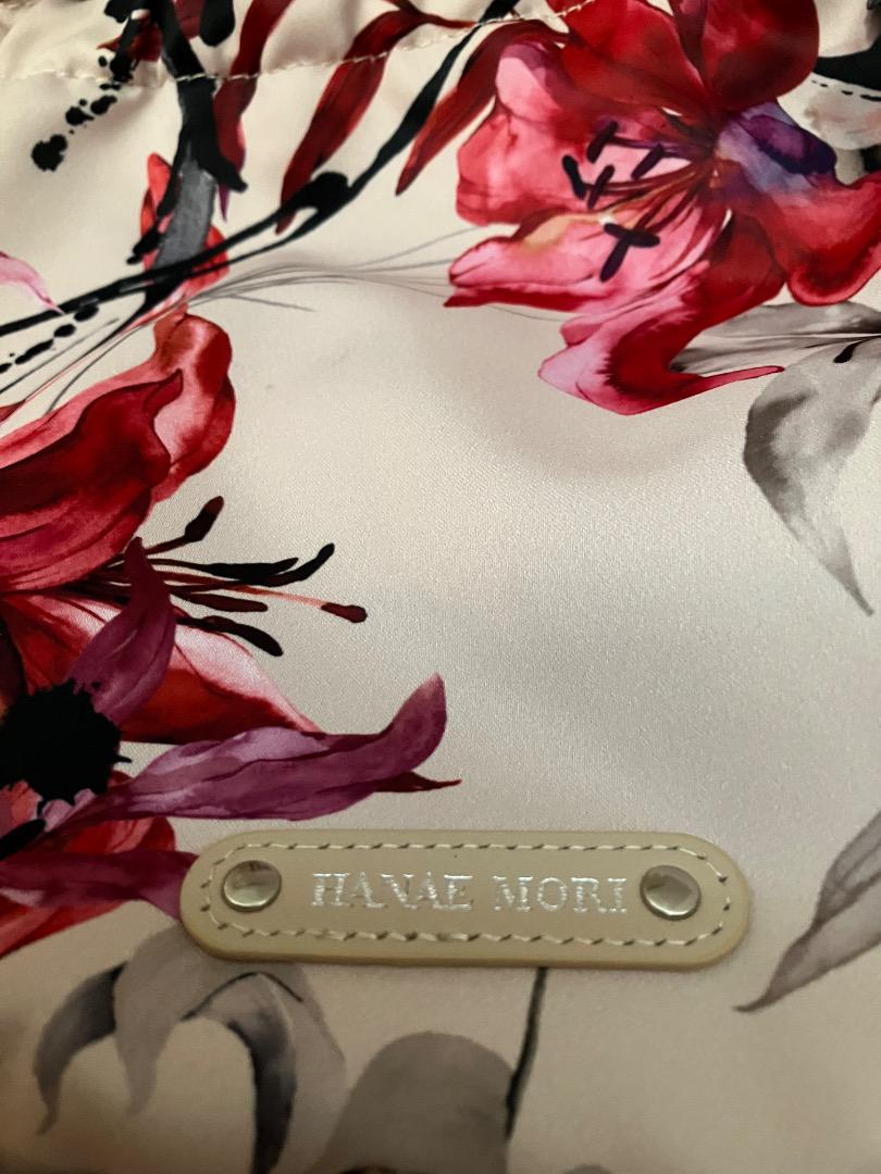 【新品】HANAE MORI ハナエモリ フラワープリント バッグ 花柄が鮮やか