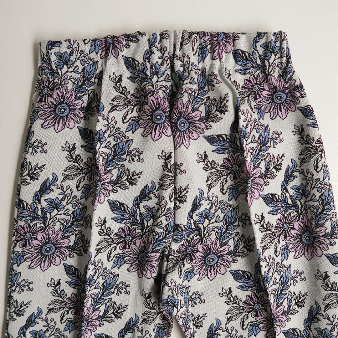 未使用 FUMIE TANAKA フラワージャガード　フレアパンツ
