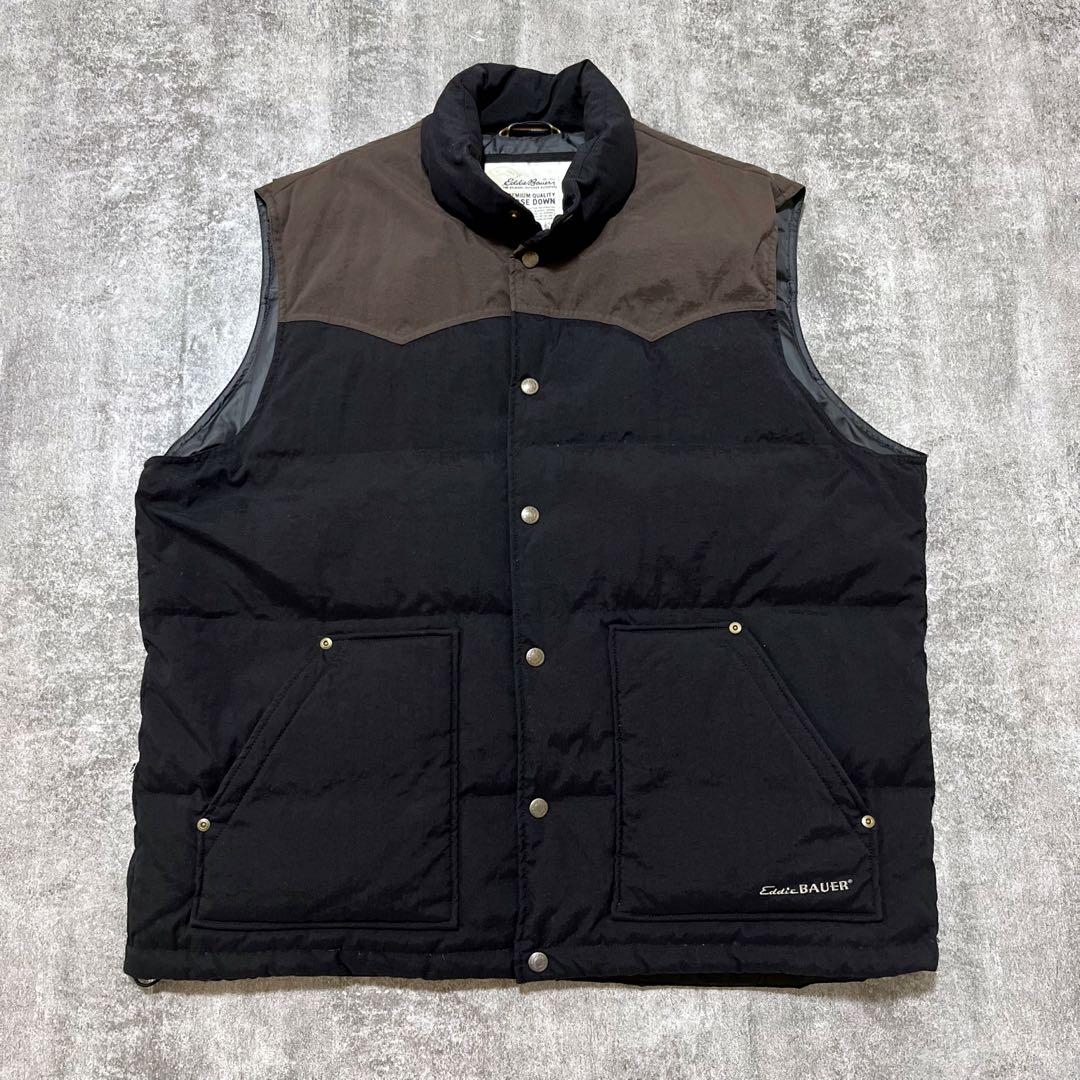 Eddie Bauer エディーバウアー　ダウンベスト　XL 古着