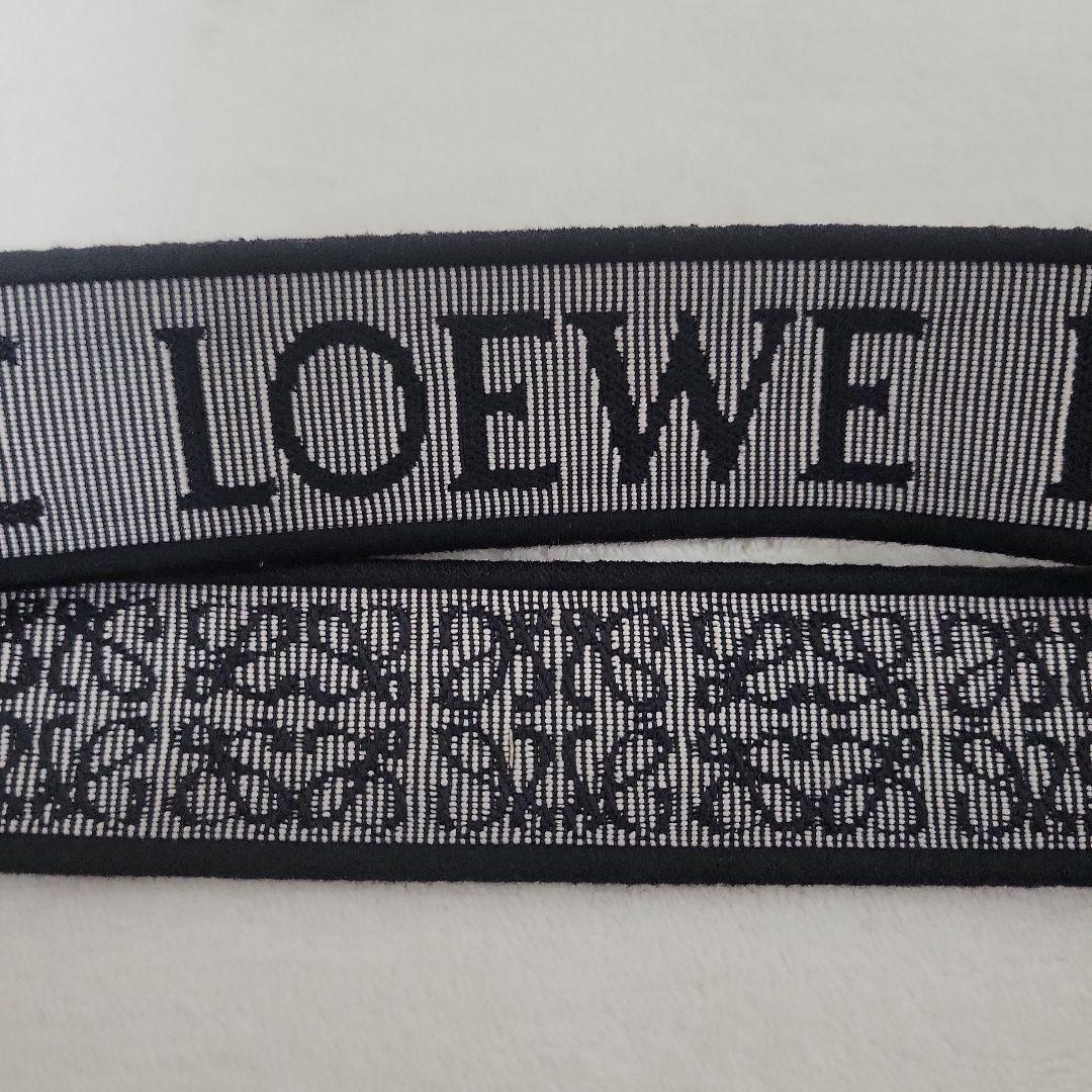 ロエベ　LOEWE　ショルダーバックストラップ　ロゴ　アナグラム