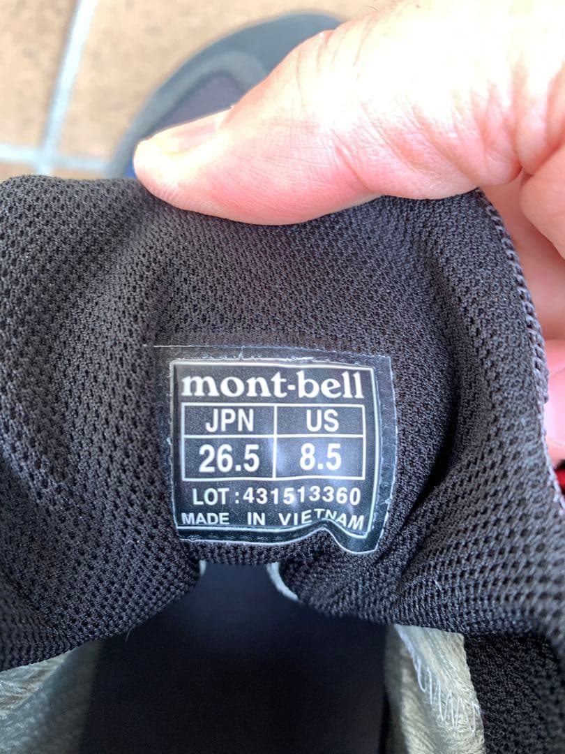 mont-bell ラップランドブーツ登山靴 26.5cmmontbell OLIVEOS_COM_TR