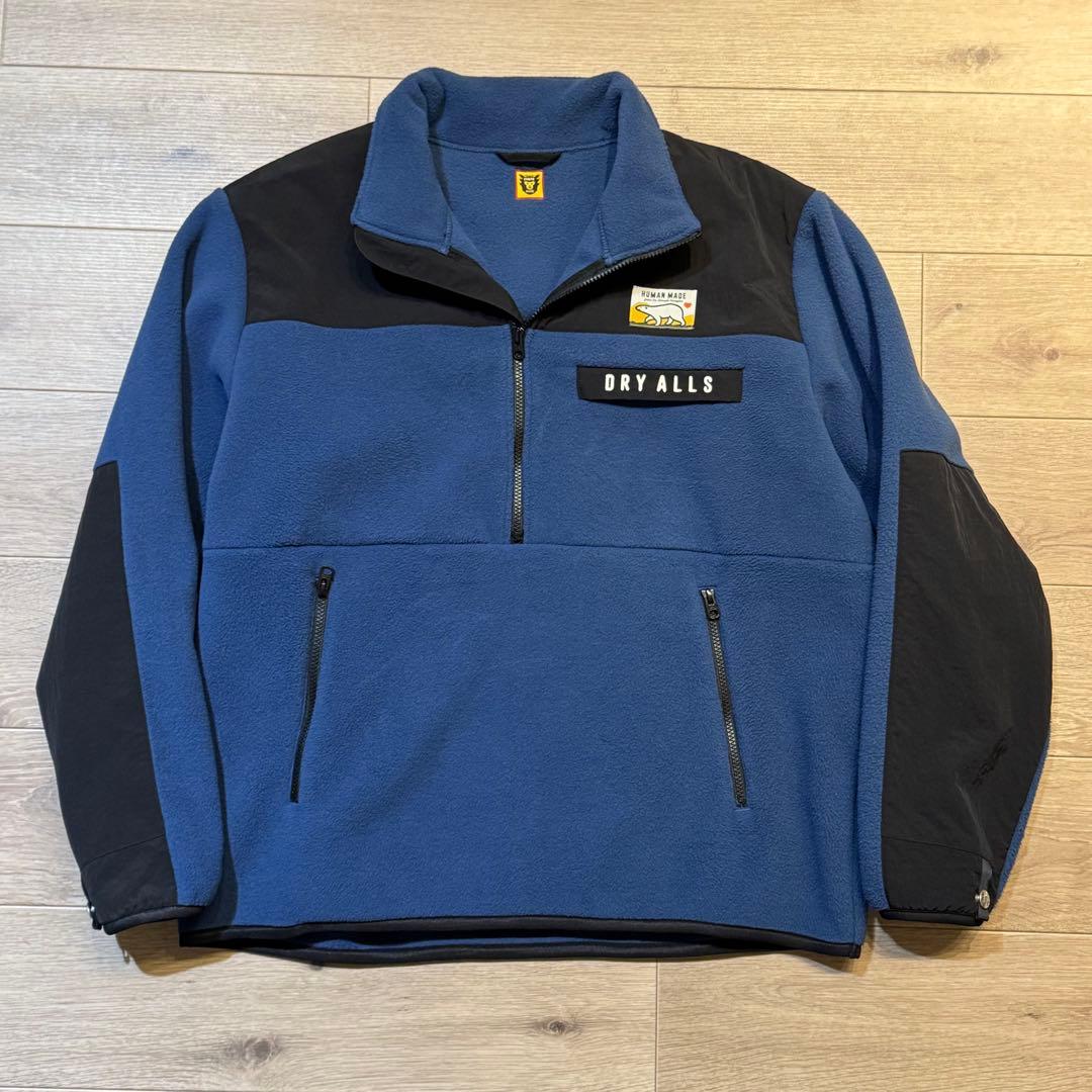 ゆうさま専用HUMAN MADE FLEECE HALF- ZIP JACKET ゆうさま専用HUMAN MADE FLEECE HALF- ZIP JACKET