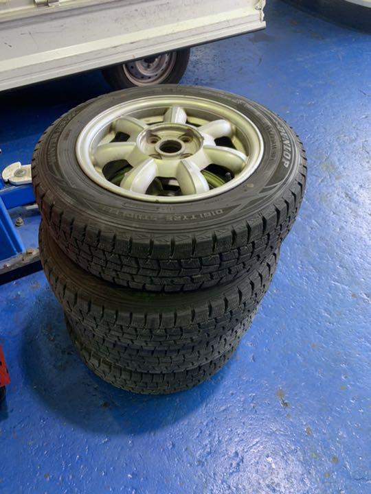 初期型　ユーノスロードスター　純正アルミセット