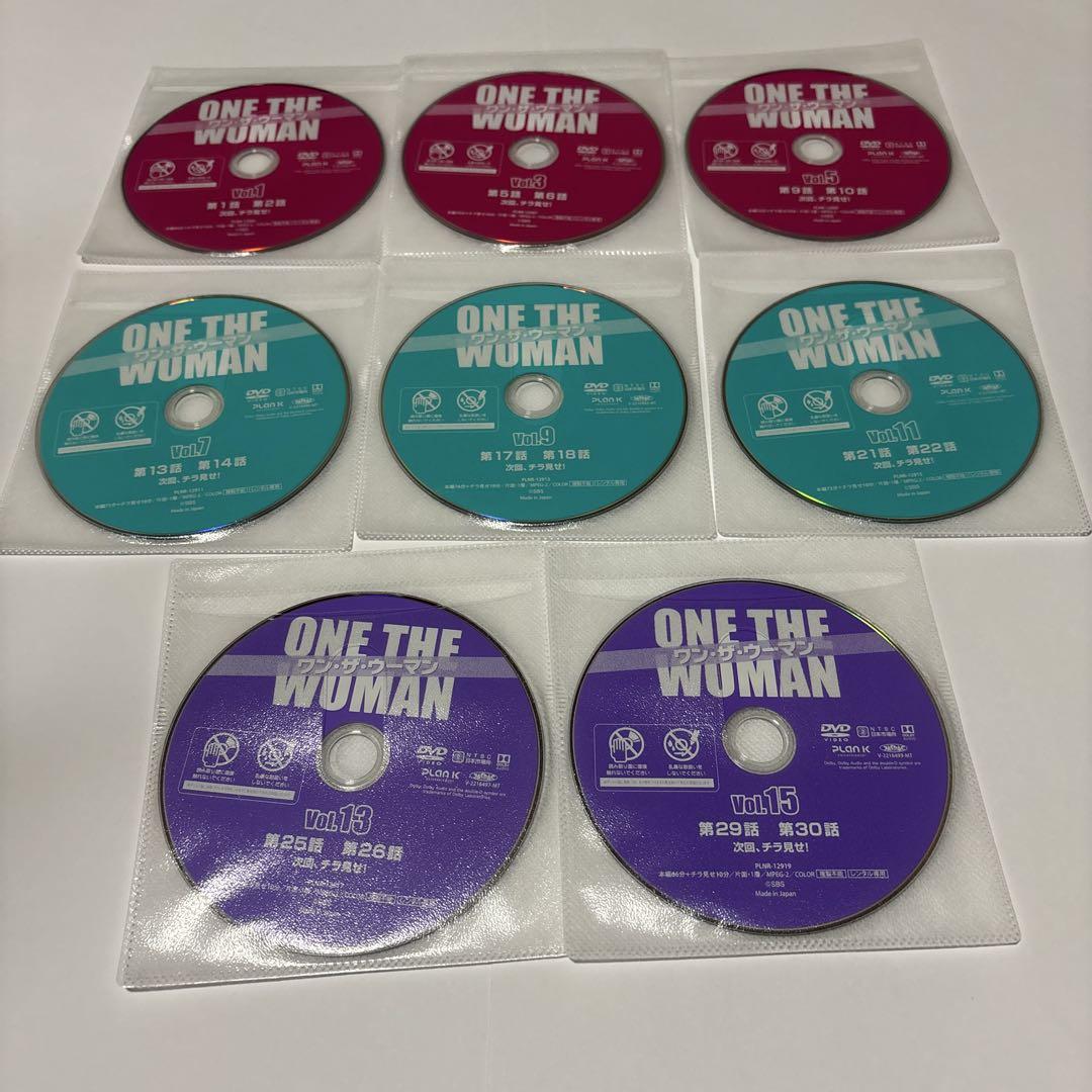 ワン・ザ・ウーマン 全巻セット DVD レンタル落ち 全16巻 ワンザ