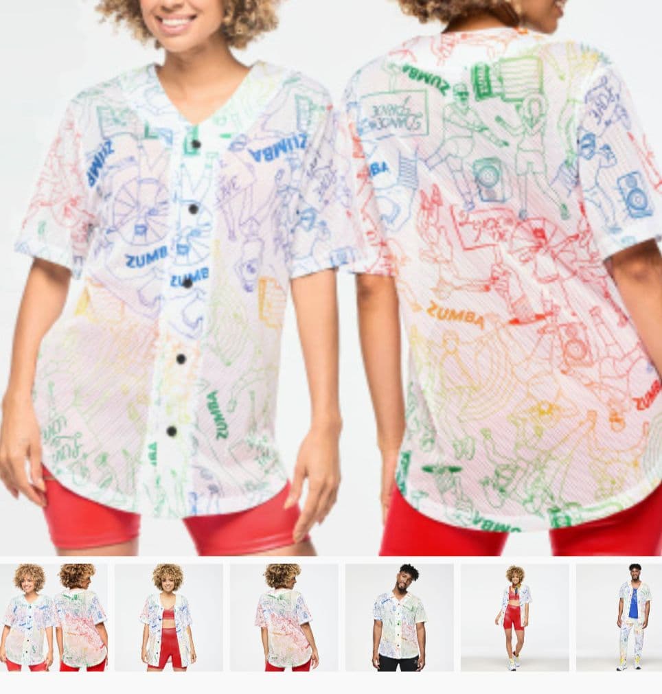 ZUMBA ベースボールシャツ　Pride