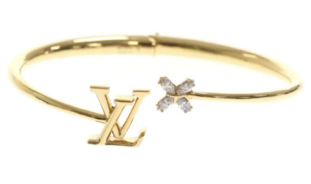 【極美品】Louis Vuitton LVアイコニック フラワー ブレスレット