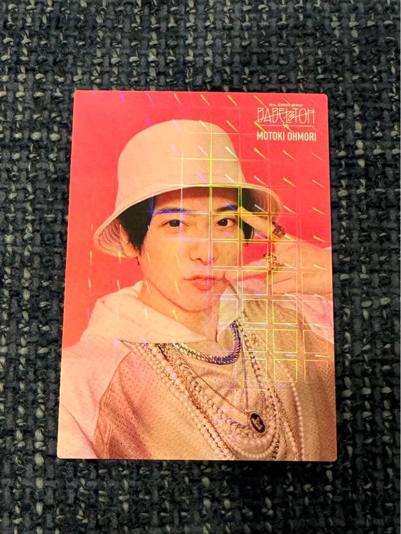 ミセスグリーンアップル 大森元貴さん フォトカード フォトカ バベルの塔