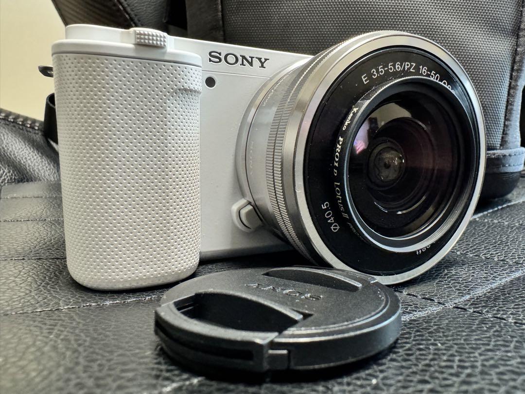 SONY ZV-E10Lパワーズームレンズキット シューティンググリップ付