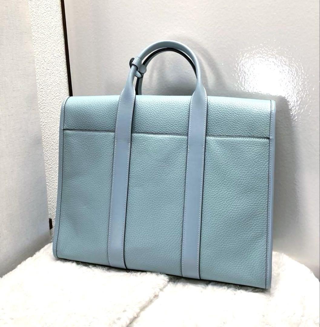 新品未使用 COACH コーチ ポートフォリオ アクア ビジネスバッグ