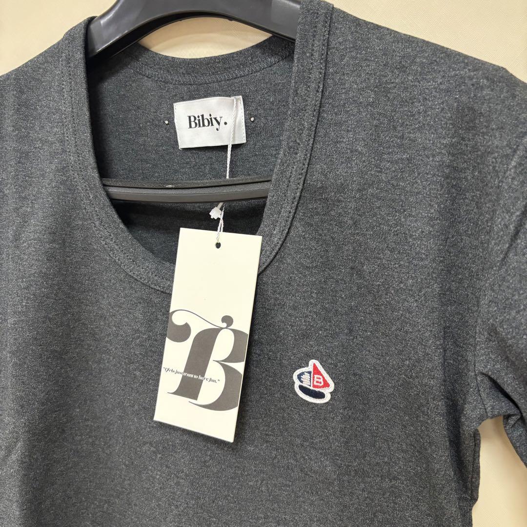 bibiy. B. BOAT CLUB TEE グレー 新品未使用