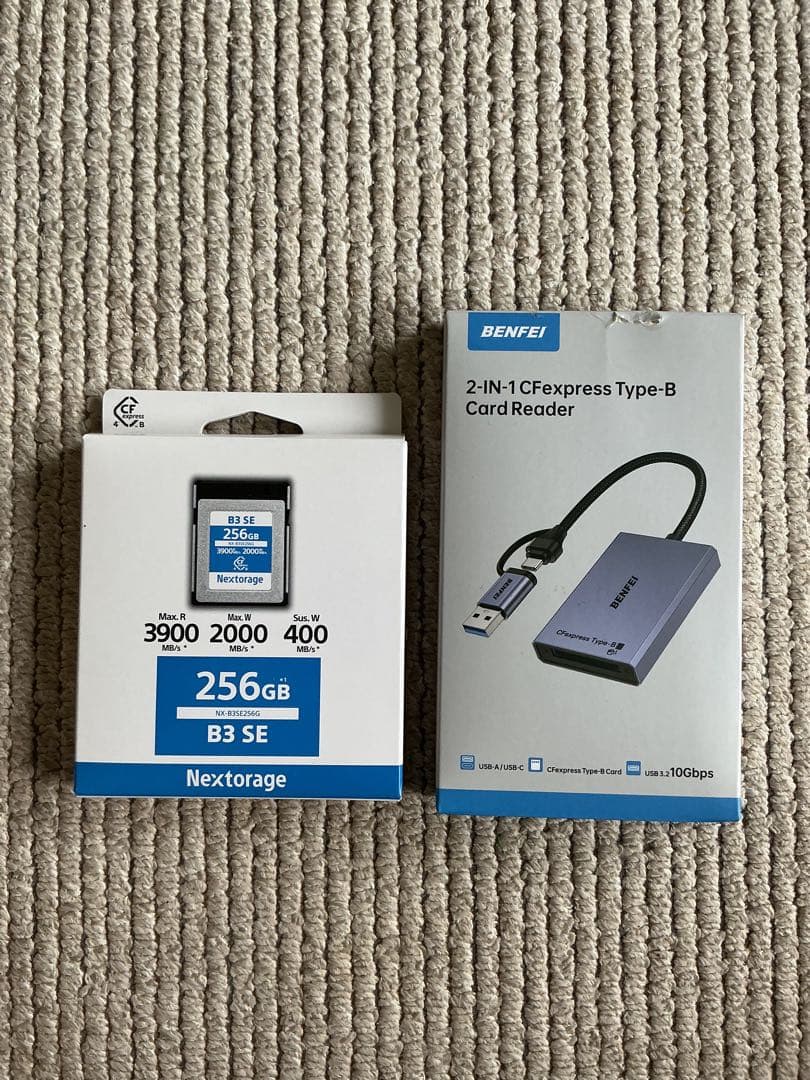 Nextorage NX-B3SE256G CFexpressカードリーダー