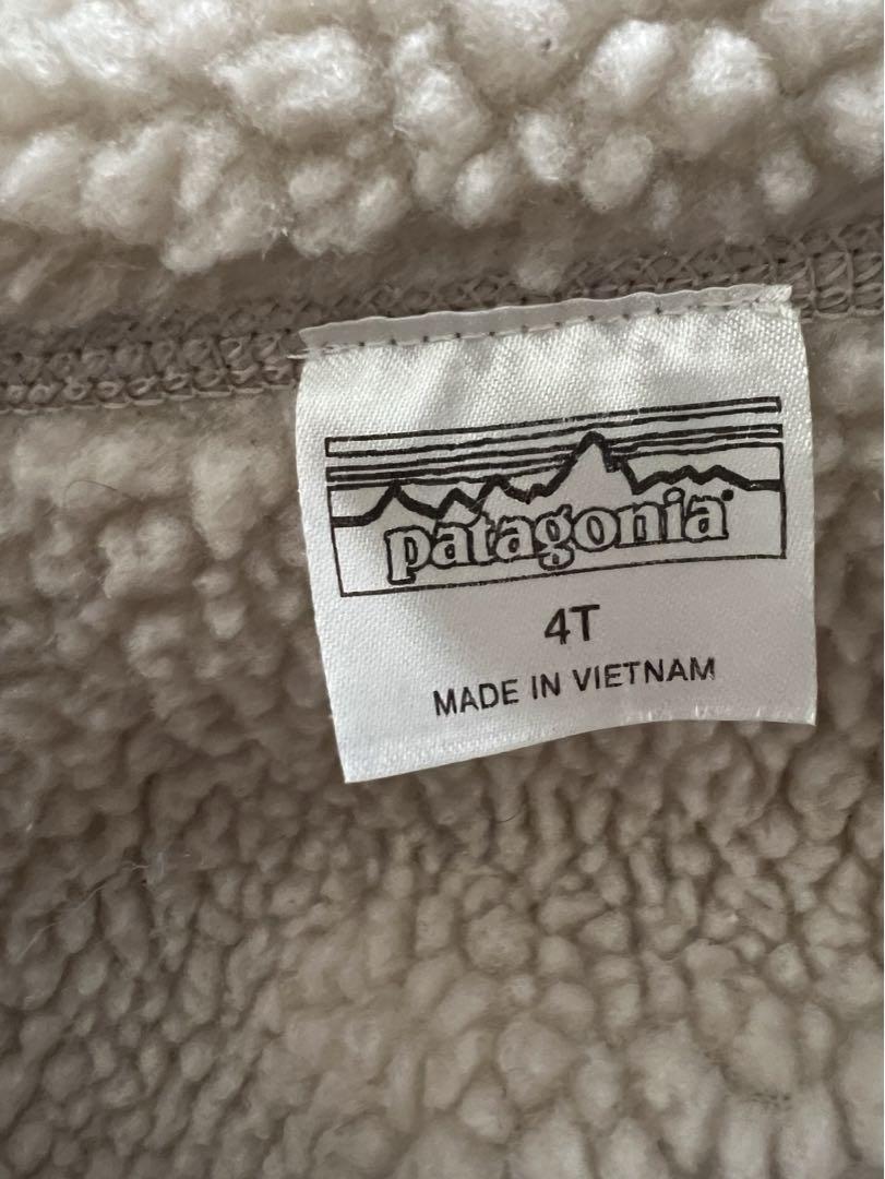 【美品】patagonia フリースジャケット 4T