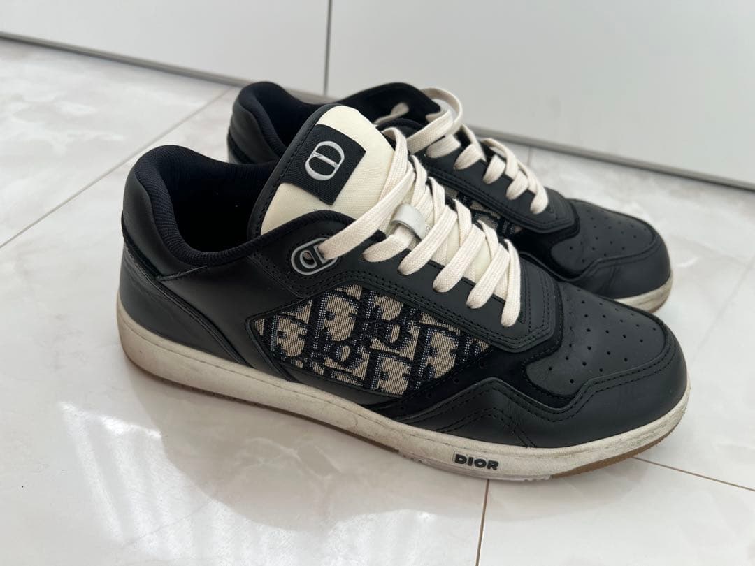 Dior ブラック ホワイト スニーカー26cm Dior Homme