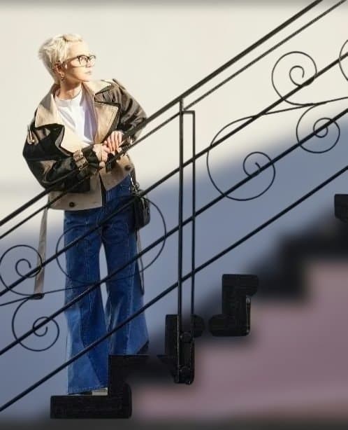 koh.style 異素材配色2wayトレンチコート koh.style 異素材配色2wayトレンチコート