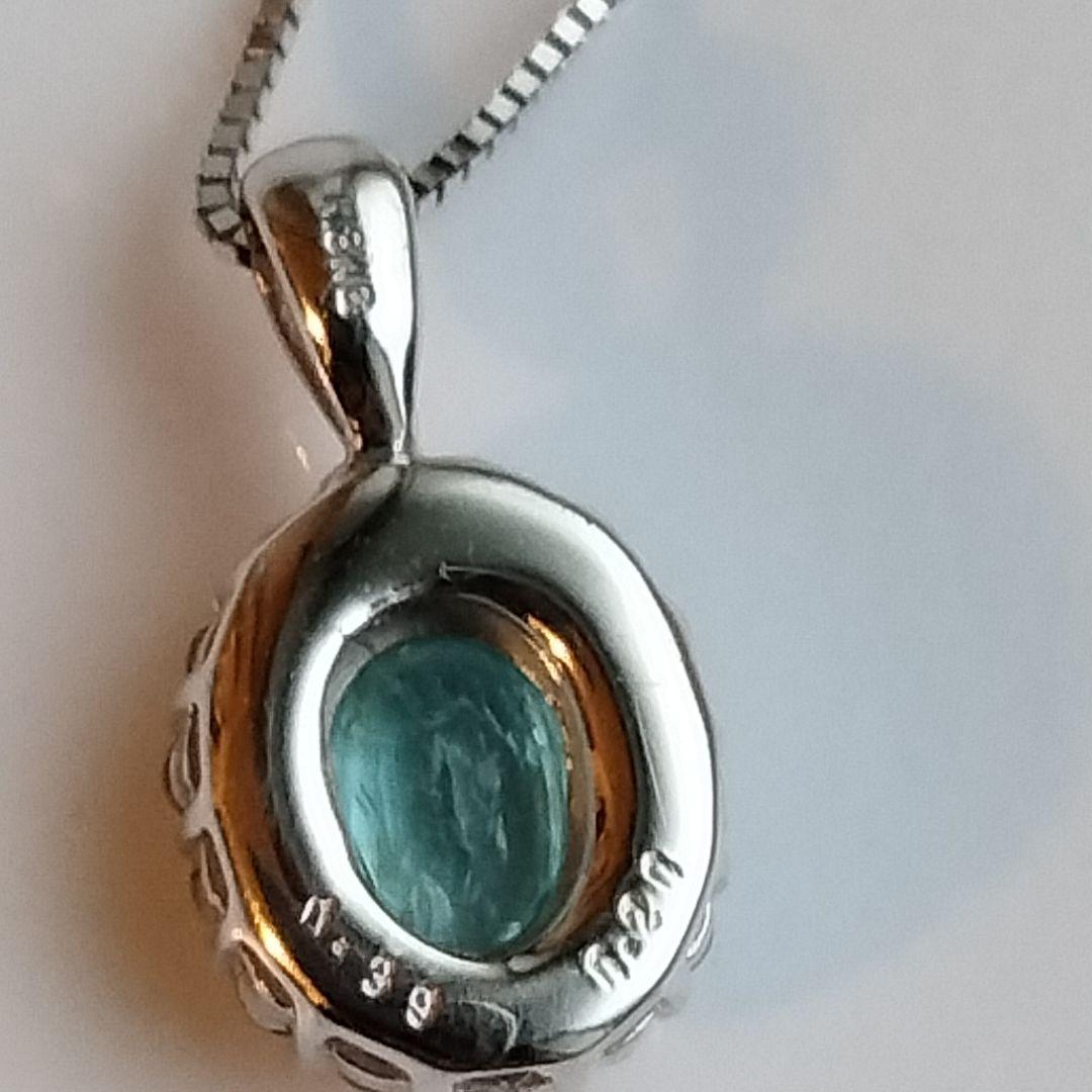 K18WG パライバトルマリンネックレス | grocerybazaar.store