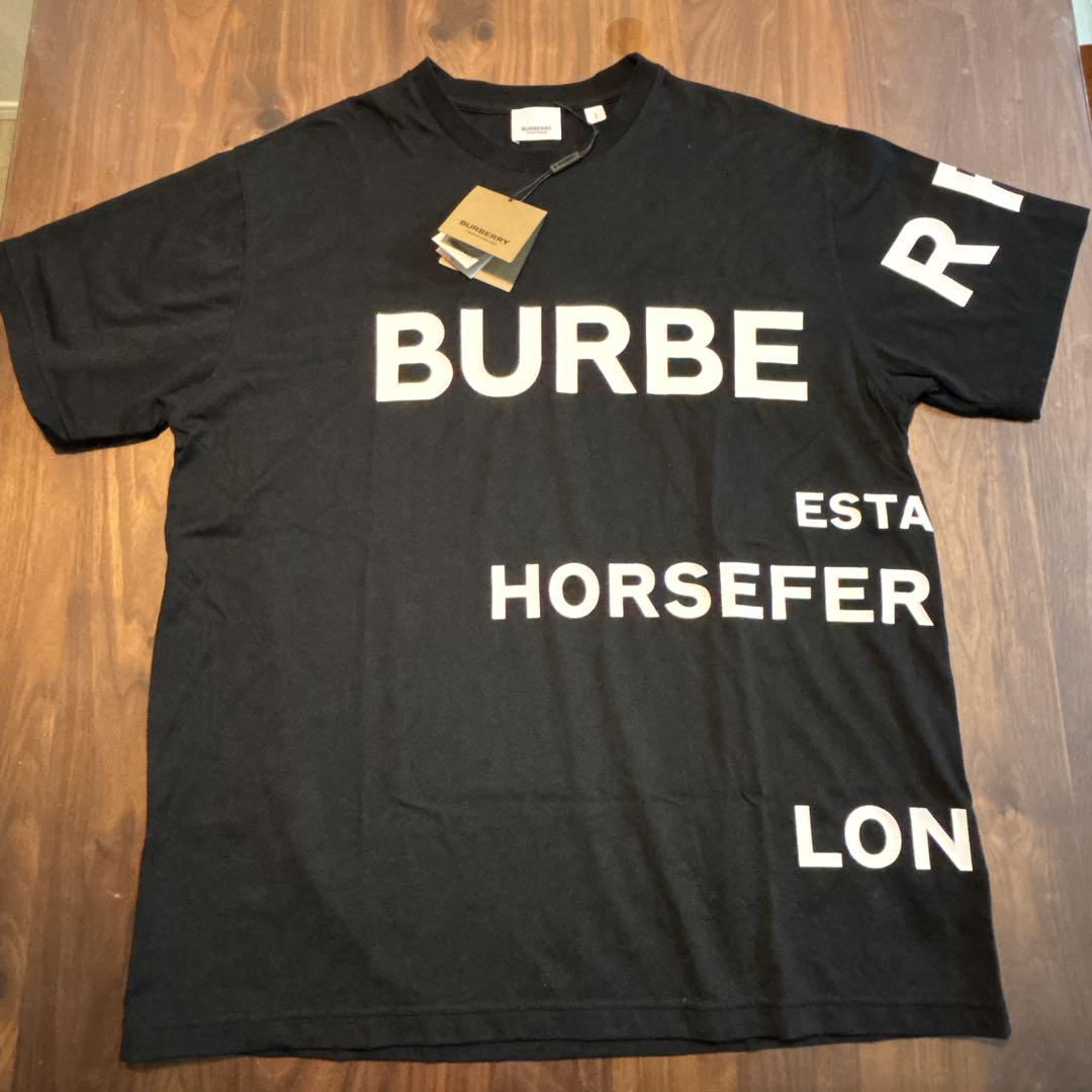 美品　BURBERRY ホースフェリー　Tシャツ　ブラック