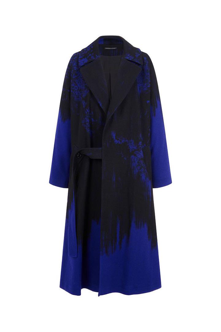 d*9様 Yohji Yamamoto ユニセックス　ロングコート　アブストラク