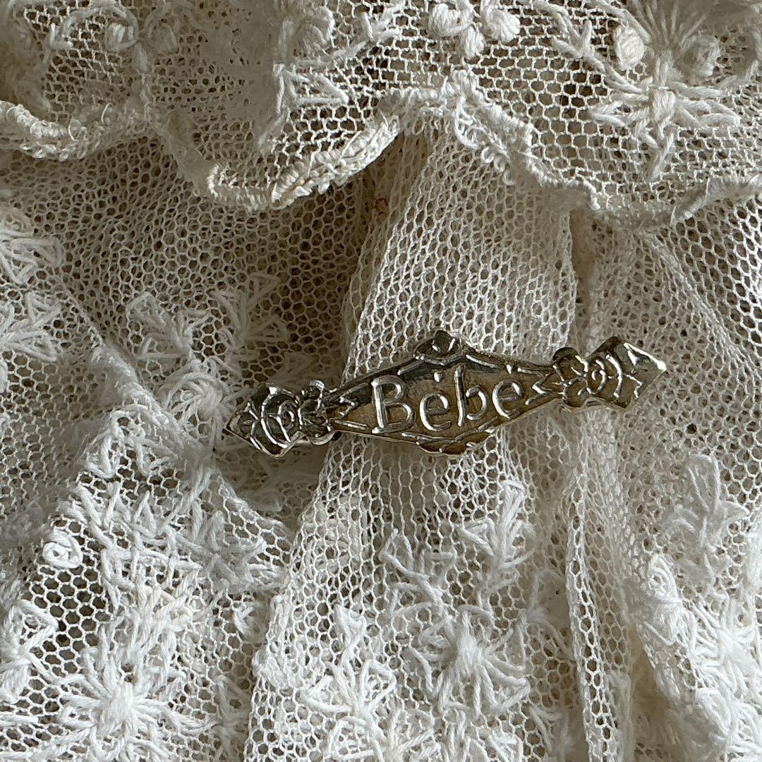 C：フランス　アンティーク　BEBE　ブローチ　ベベ　ベビー　ドール用に♪ 89：フランス アンティーク BEBE ブローチ ベベ ベビー ドール