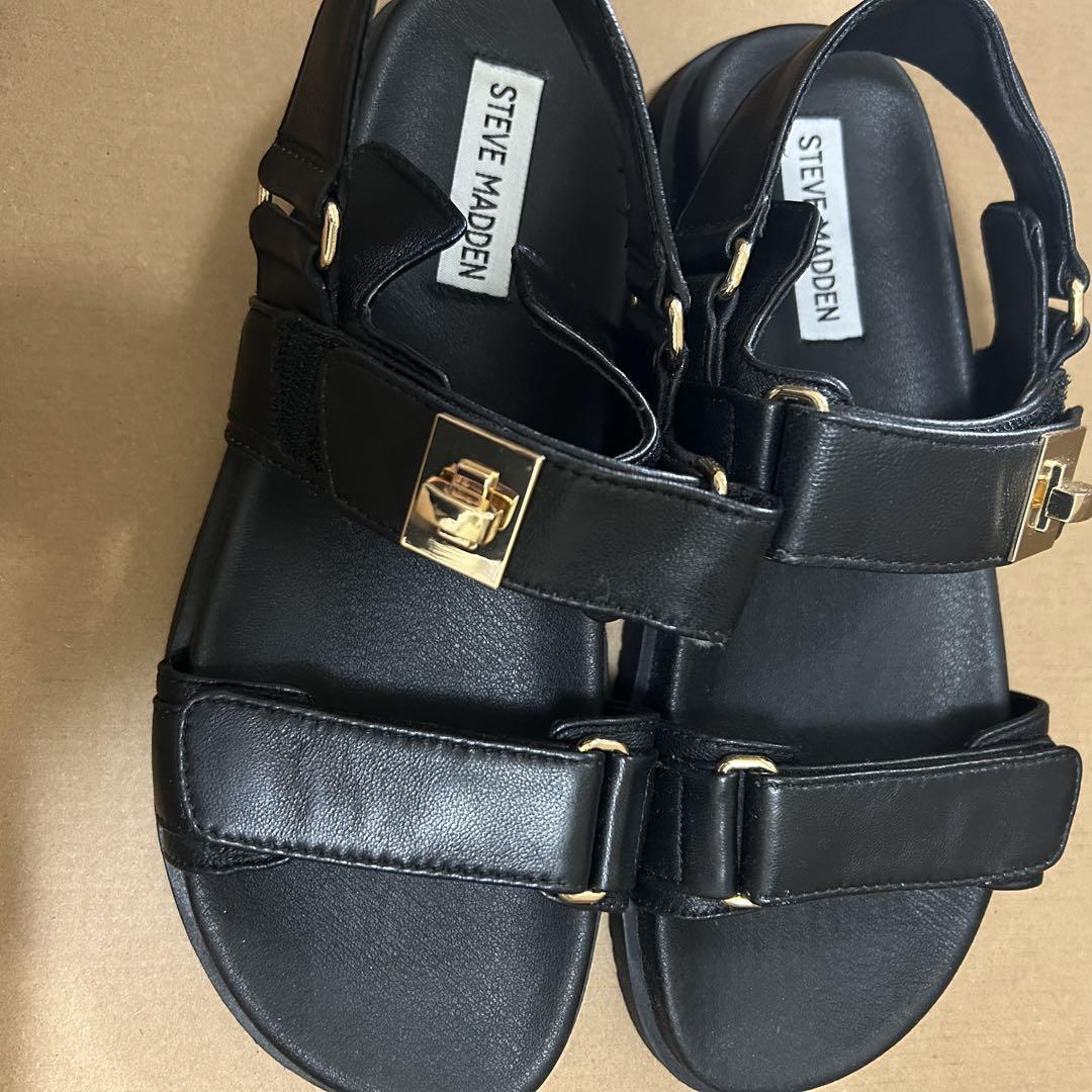 【レディース】Steve Madden Calix Mule サンダル セール】チャンキーパフィーサンダル/STEVE MADDEN BIBI-US