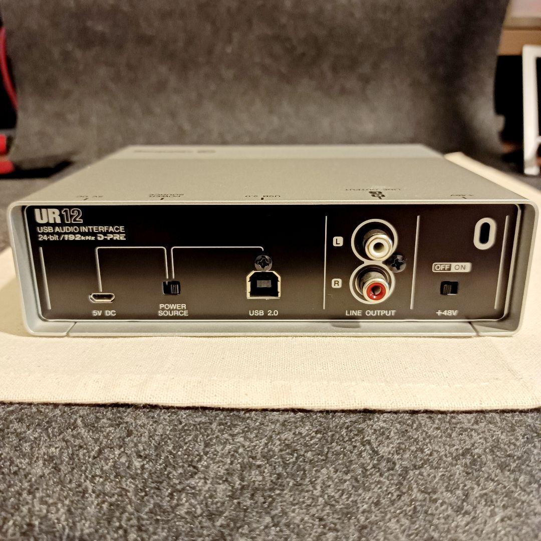 【接続確認済】Steinberg UR12 オーディオインターフェイス USB