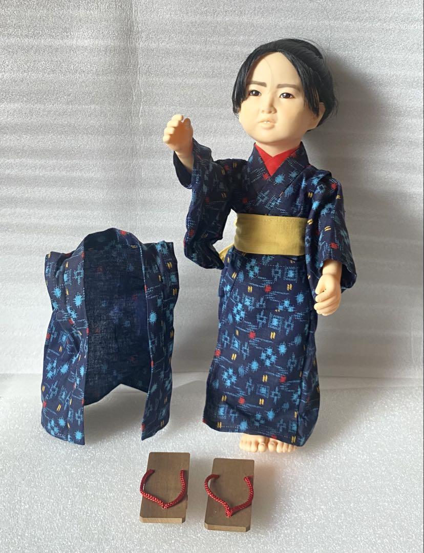 バンダイ おしん　人形 ソフビ 昭和　NHK テレビドラマ 小林綾子　フィギュア