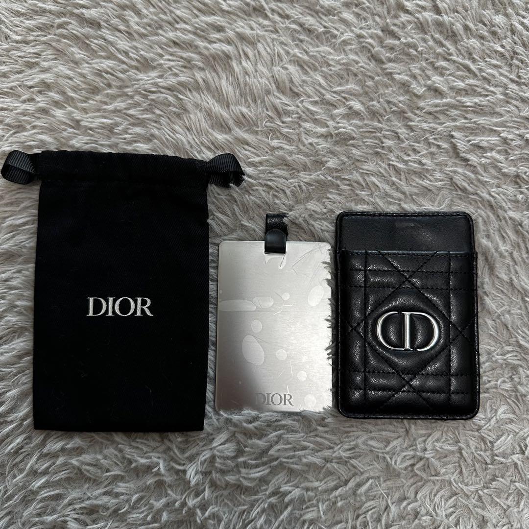 ⭐️新品・未使用⭐️Dior ノベルティ　ミラー　鏡　カードケース
