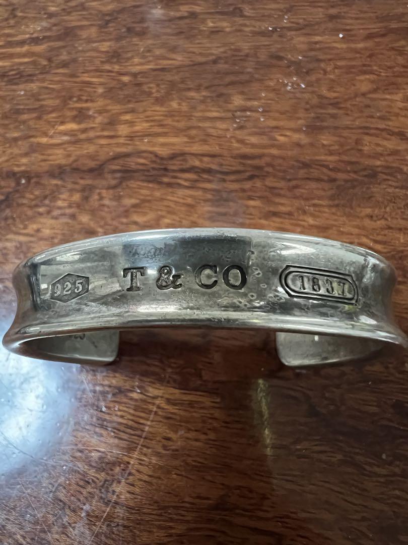 Tiffany & Co. ティファニーカフバングル925刻印有中古品本物