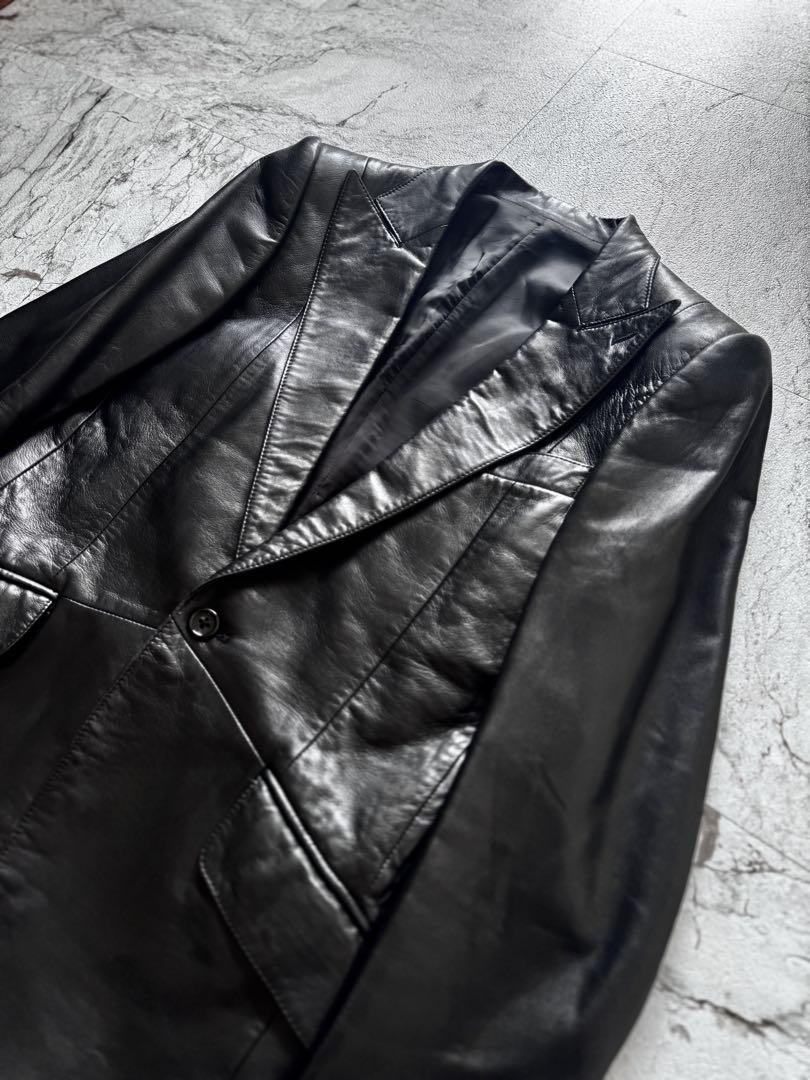 5351POUR LES HOMMES｜【セットアップ対応】レザー テーラード