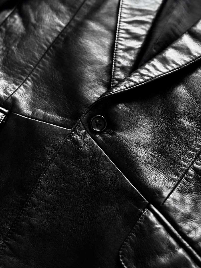 5351POUR LES HOMMES｜【セットアップ対応】レザー テーラード