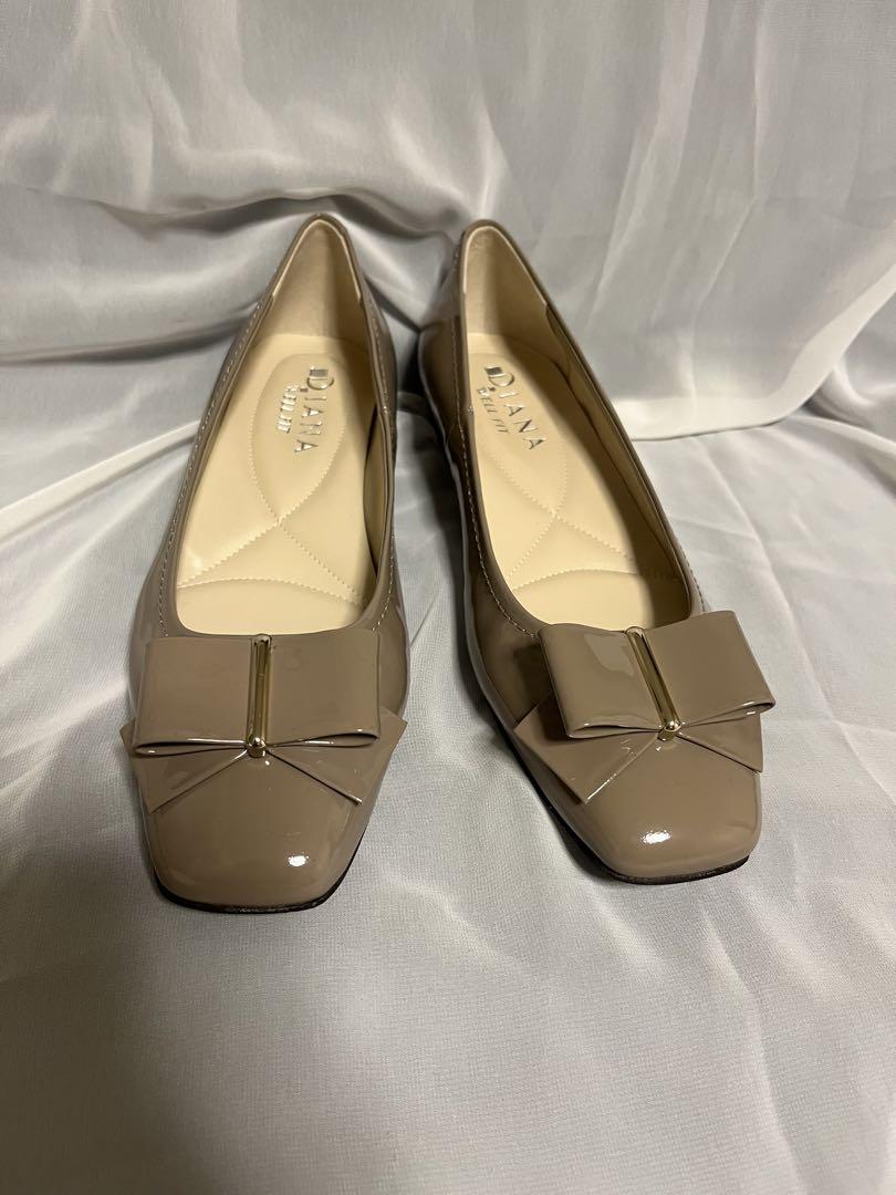 新品　ダイアナ　DIANA wellfit  ウェルフィット　パンプス　トープ