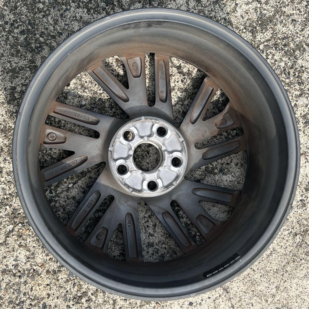 [新品]トヨタ カローラクロス 純正ホイール18インチ 新車外し】トヨタ カローラクロス Z 純正 18in 7J +40 PCD114.3