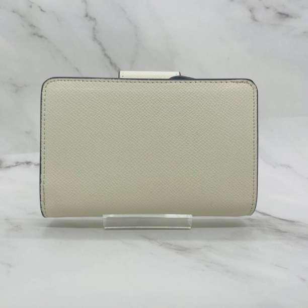 COACH ミディアム コーナー ジップ ウォレット 白・チョーク コーチ COACH MEDIUM CORNER ZIP WALLET ミディアム コーナー