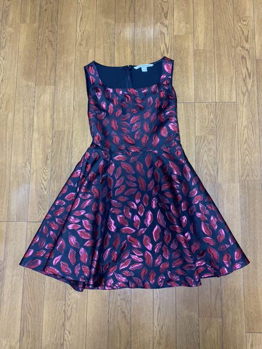♡美品♡ 唇柄ワンピース whGo2-m44481192339 DVF 人気格安