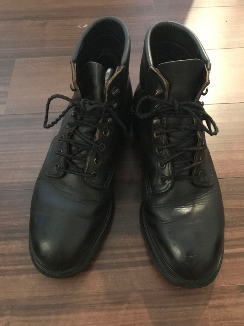 シルバニアRed Wings ブラック ワークブーツ REDWINGブラック ワークブーツ シルバニアRed Wings ブラック