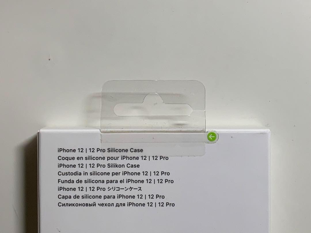 【新品】純正 iPhone 12 / 12 Pro シリコンケース・ブラック①
