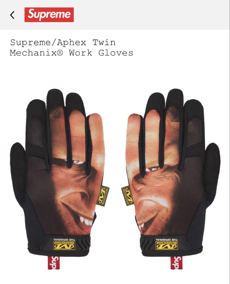 Supreme®︎ 25ss Aphex Twin Work Gloves M
