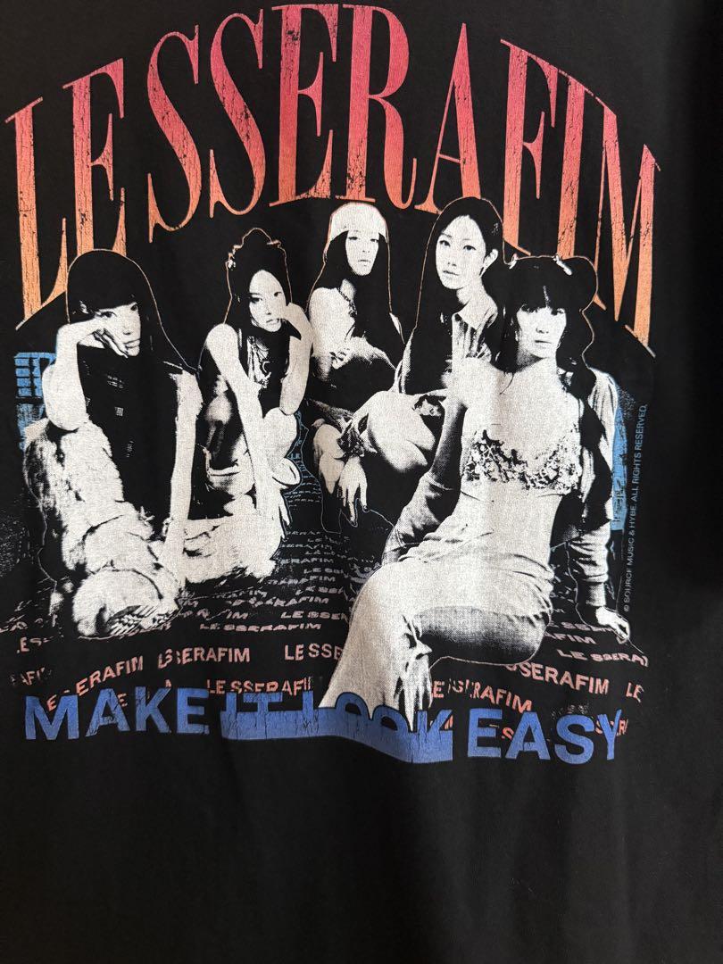 LE SSERAFIM x Peaches. Staple S/S T-Shirt Black | eBay