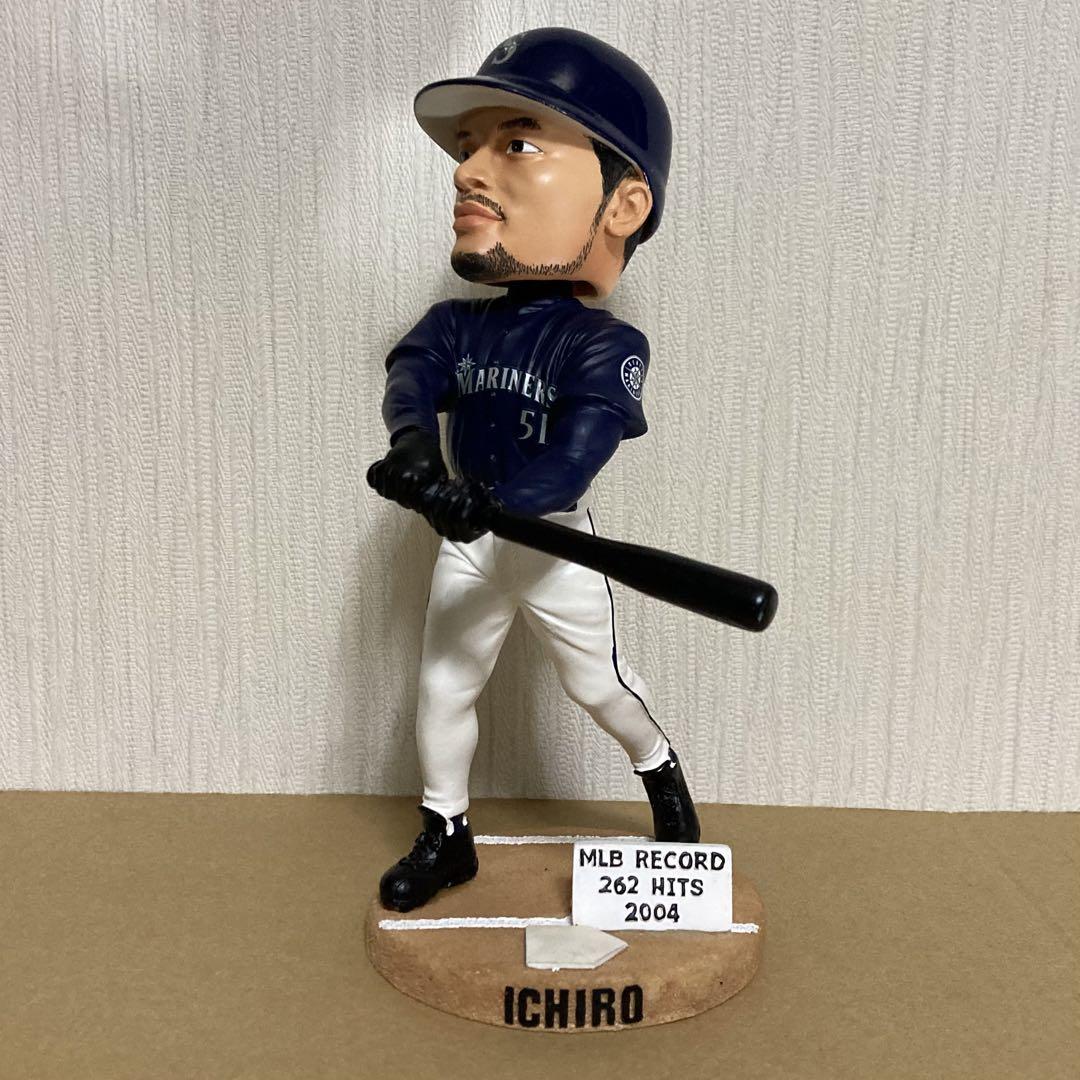 イチロー　ボブルヘッド　限定品 球史に数々の大記録を刻んだイチロー選手の功績を称えるパネルと