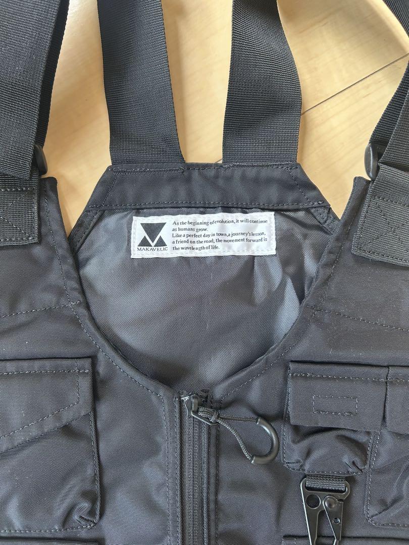 最終価格　VALLAD x MAKAVELIC 2WAY VEST ブラック