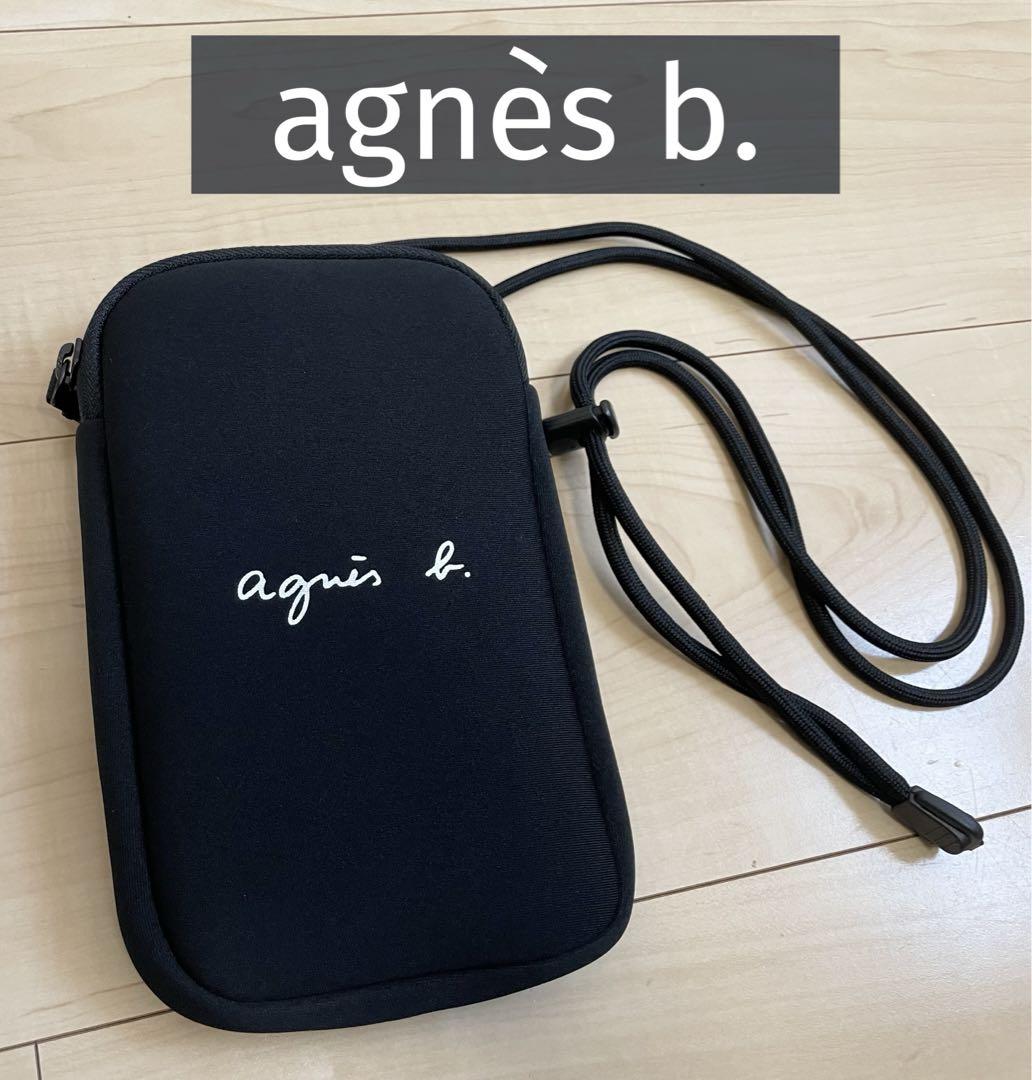 すぐ届く！agnes b.★ミニショルダースマホバッグ ◇国内発送◇【agnes b.】ミニショルダーバッグ スマホケース