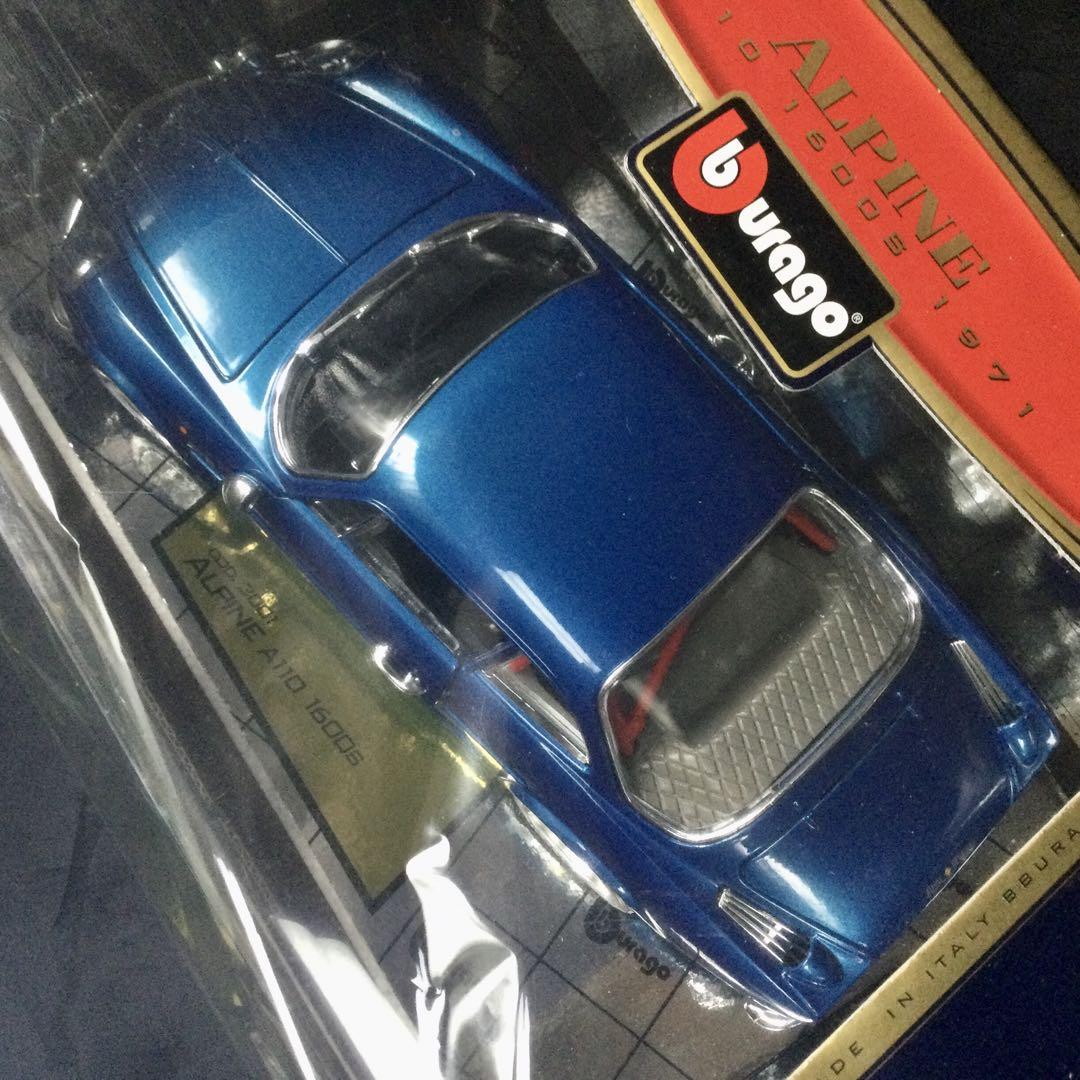 ミニカー ALPINE A110 1600S 1971 1/18 Bburago